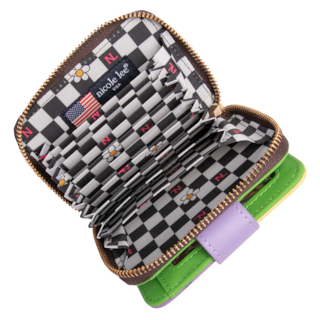 Foto 6 | Cartera/tarjetero Nicole Lee Broche D/corazon Estampado