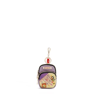 Foto 1 | Llavero Nicole Lee Monedero Mini Mochila Print Nail Polish