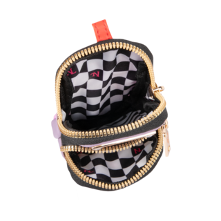 Foto 4 | Llavero Nicole Lee Monedero Mini Mochila Print Nail Polish