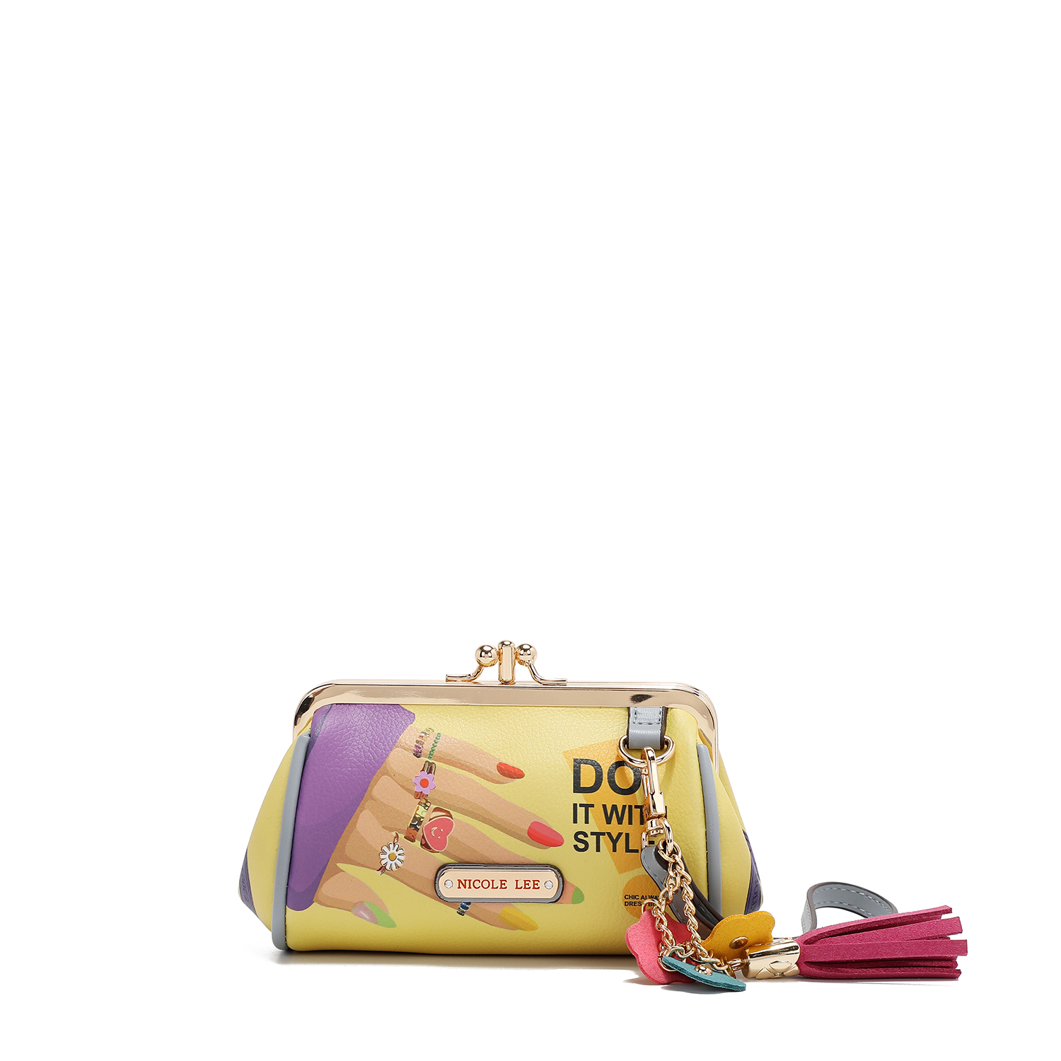 Monedero Anita Nicole Lee Con Broche Kisslock Estampado