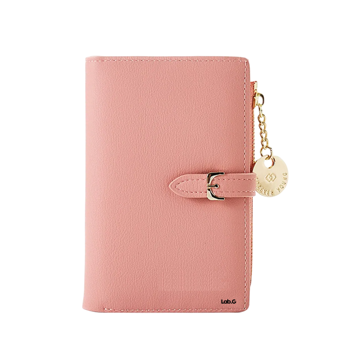 Cartera Lab.g Pequeña Con Tarjetero Para Mujer Rosa