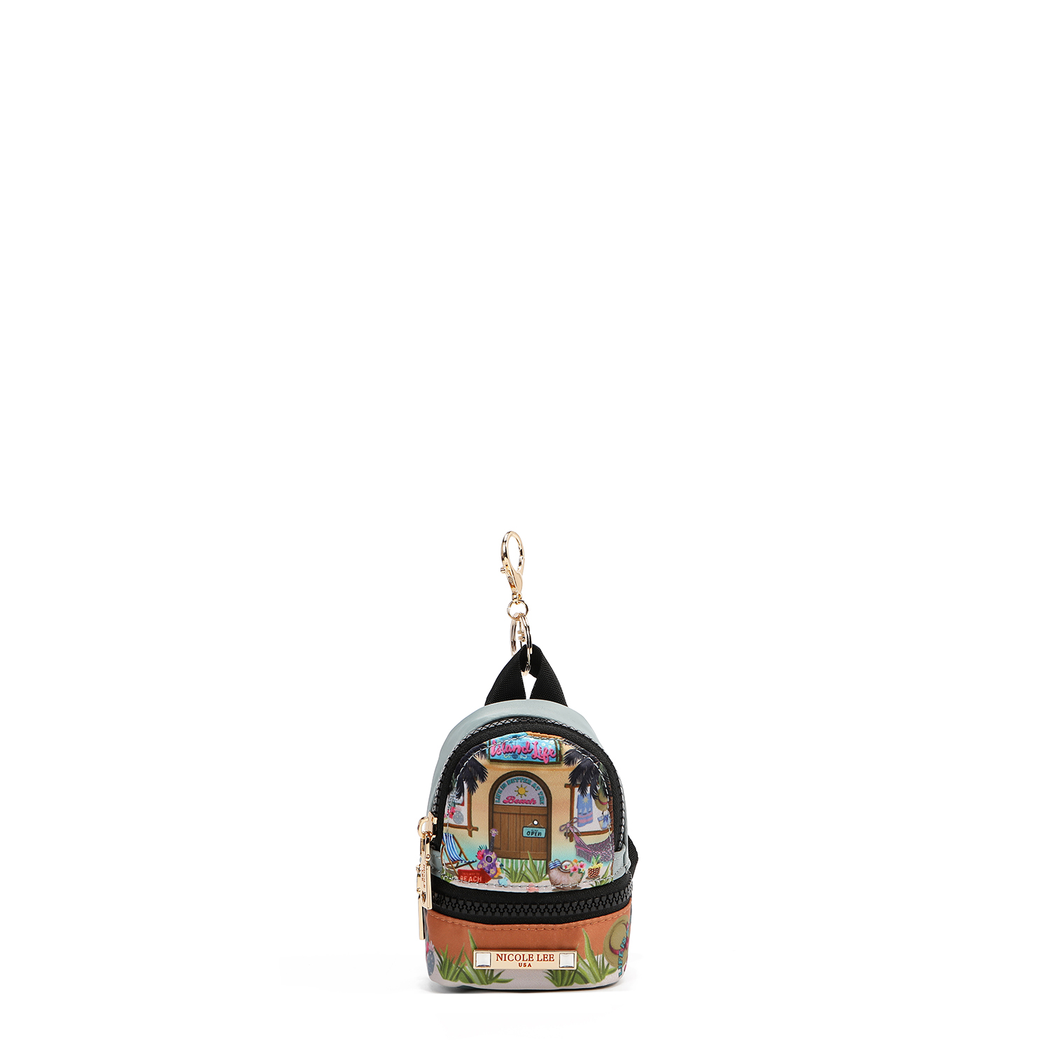Llavero Nicole Lee Monedero Mini Mochila