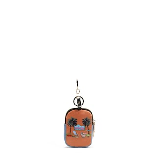 Foto 6 | Llavero Nicole Lee Monedero Mini Mochila Print Sun&sand