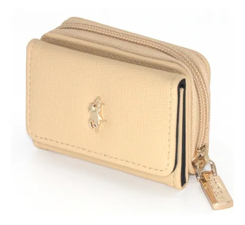 Foto 2 pulgar | Monedero Mini Cartera Plegable Polo Guy