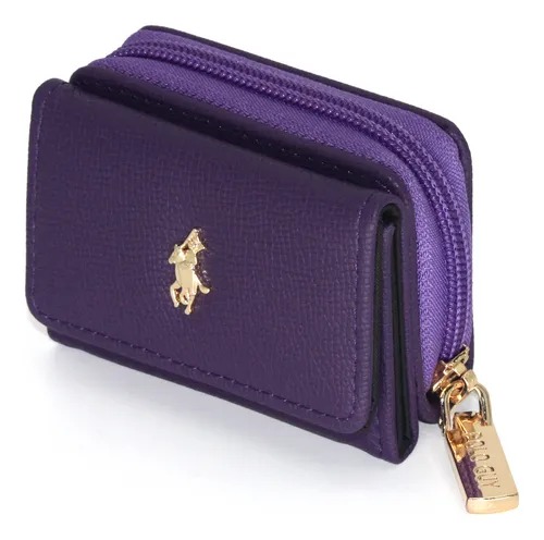 Foto 2 pulgar | Monedero Mini Cartera Plegable Polo Guy