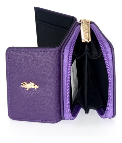 Foto 6 pulgar | Monedero Mini Cartera Plegable Polo Guy
