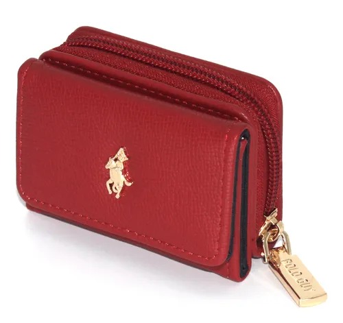 Foto 2 pulgar | Monedero Mini Cartera Plegable Polo Guy