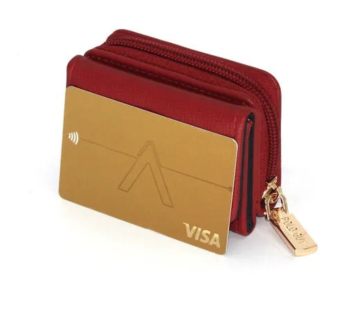 Foto 3 pulgar | Monedero Mini Cartera Plegable Polo Guy