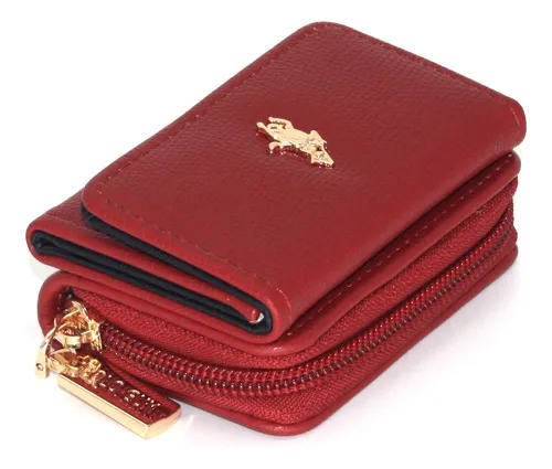 Foto 4 pulgar | Monedero Mini Cartera Plegable Polo Guy