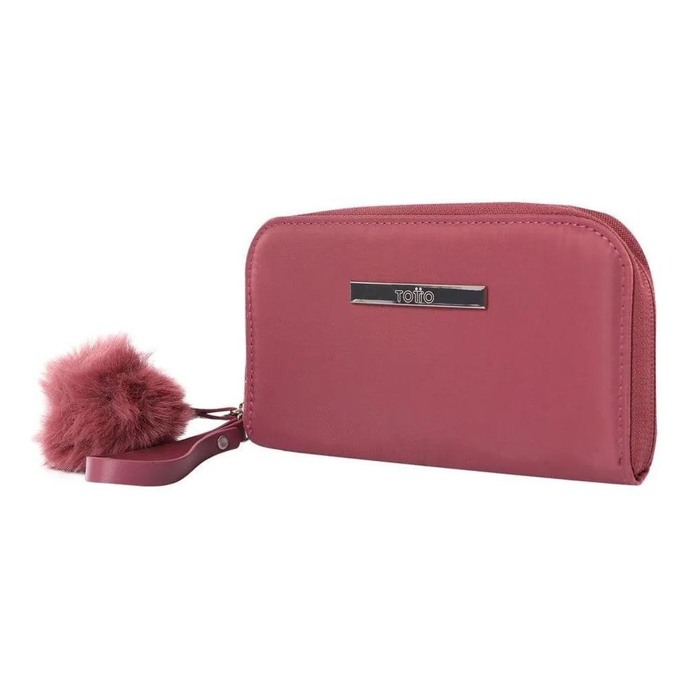 Foto 3 pulgar | Totto Cartera De Mujer Con Monedero Y Rfid Adelaide T232 Gris
