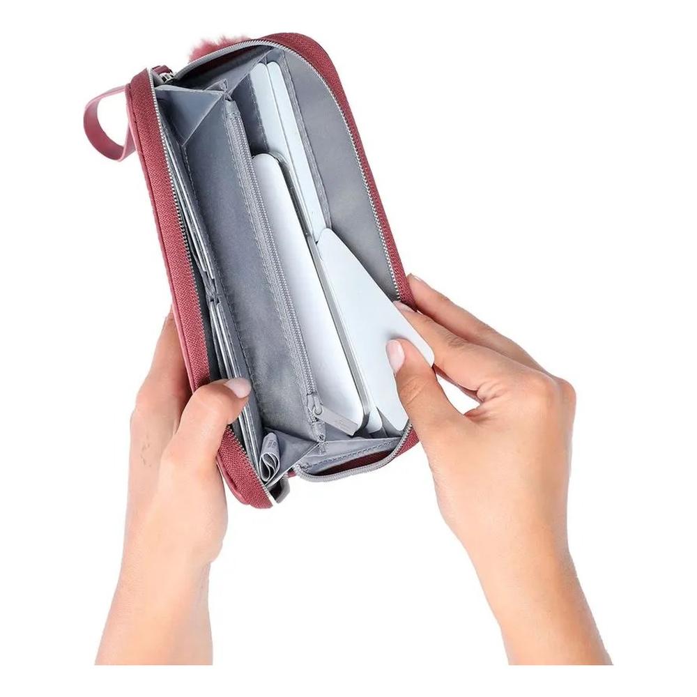 Foto 4 pulgar | Totto Cartera De Mujer Con Monedero Y Rfid Adelaide T232 Gris