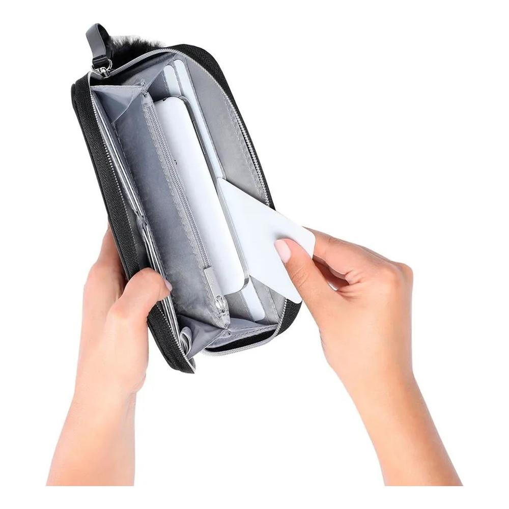 Foto 8 | Totto Cartera De Mujer Con Monedero Y Rfid Adelaide T232 Gris