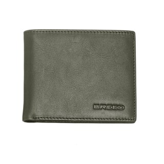 Foto 7 | Billetera Breed Locke De Piel Auténtica Con Doble Pliegue Color Negro - Venta Internacional.