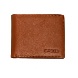 Foto 2 | Billetera Breed Locke De Piel Auténtica Con Doble Pliegue Color Oliva - Venta Internacional.