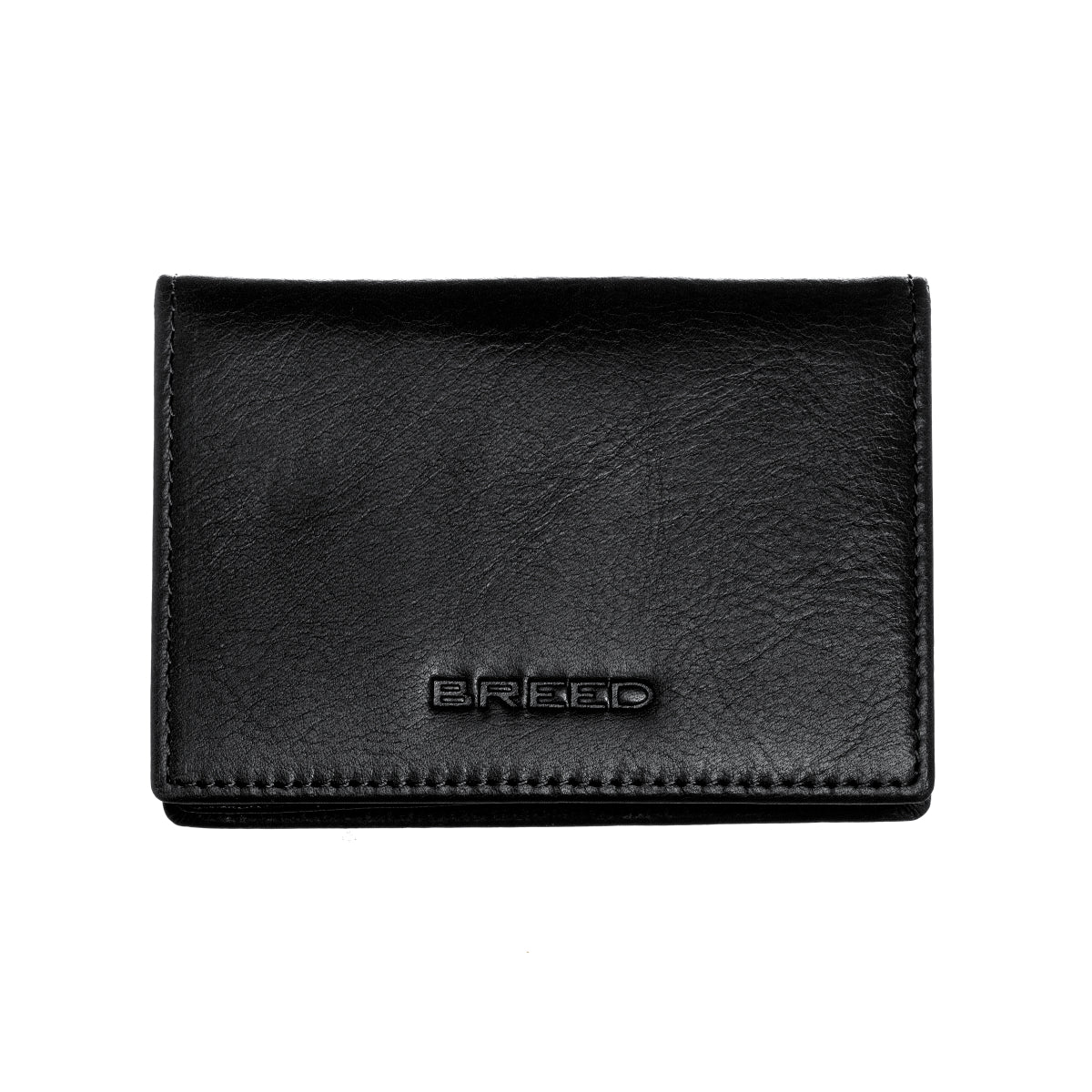Foto 2 pulgar | Wallet Breed Porter De Piel Auténtica Con Doble Pliegue  Color Negro - Venta Internacional.