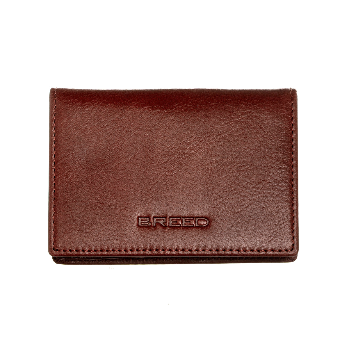 Foto 5 | Wallet Breed Porter De Piel Auténtica Con Doble Pliegue  Color Negro - Venta Internacional.