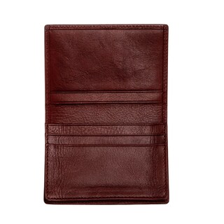 Foto 6 | Wallet Breed Porter De Piel Auténtica Con Doble Pliegue Color Negro - Venta Internacional.