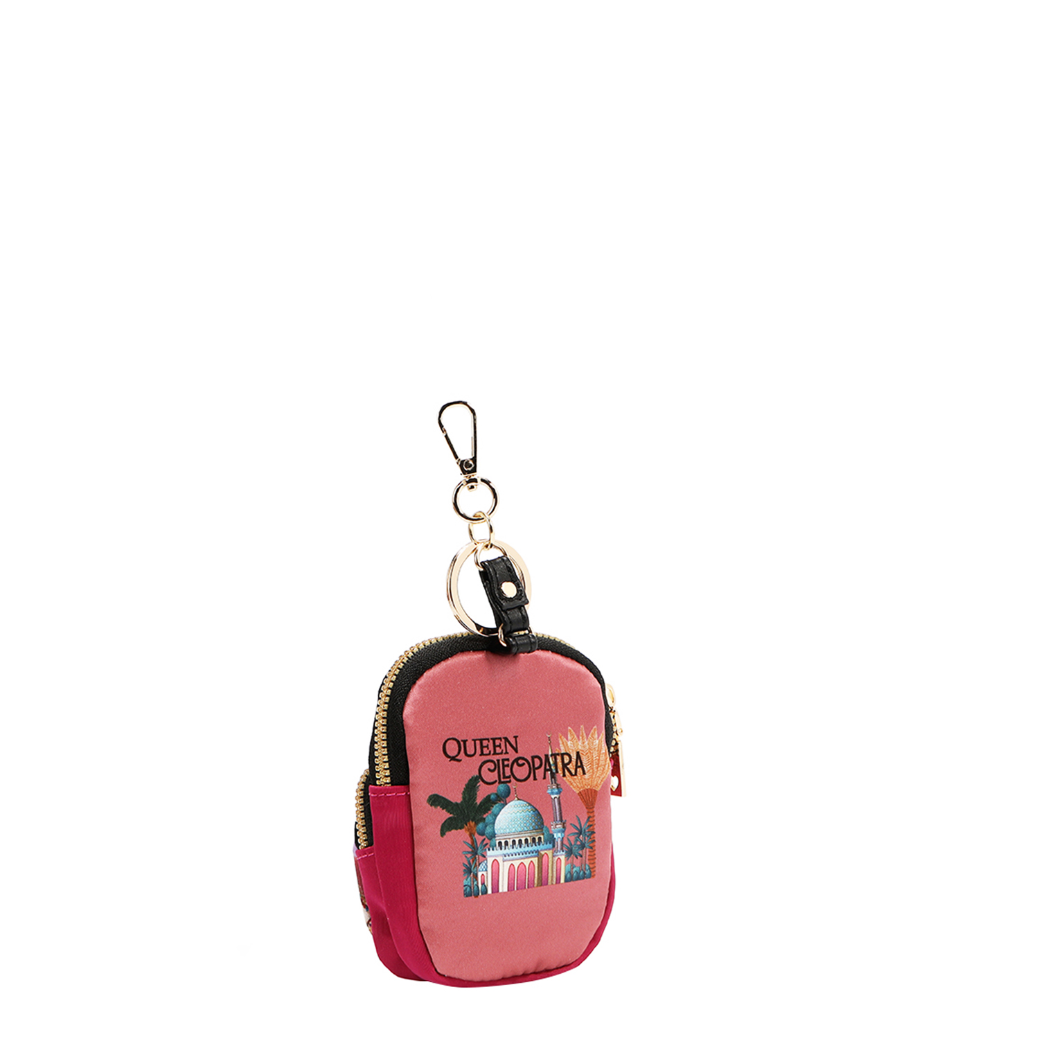 Foto 4 pulgar | Llavero/monedero Mini Mochila Nicole Lee Queen Cleopatra