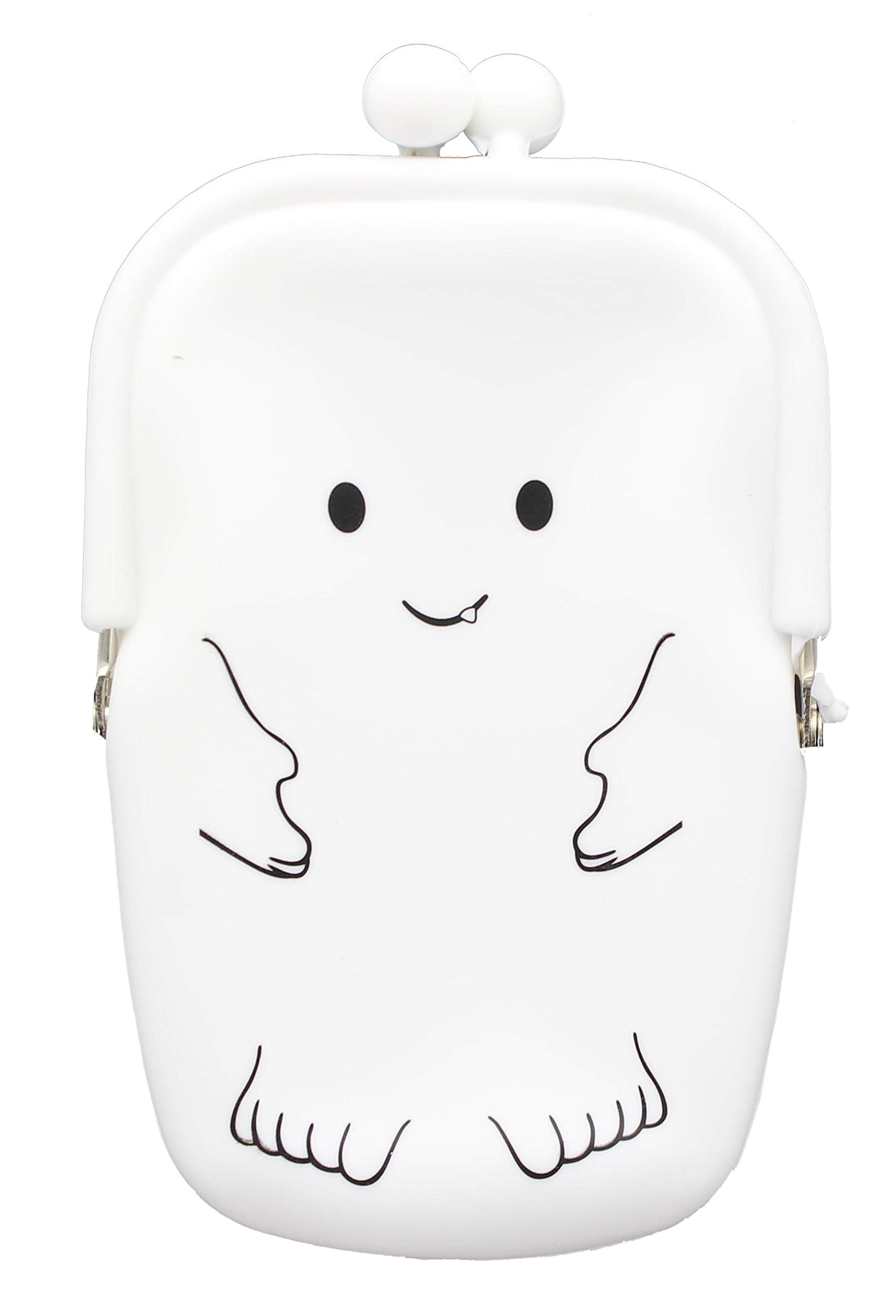 Foto 2 pulgar | Monedero De Silicona Doctor Who Adipose Novelty Blanco - Venta Internacional.