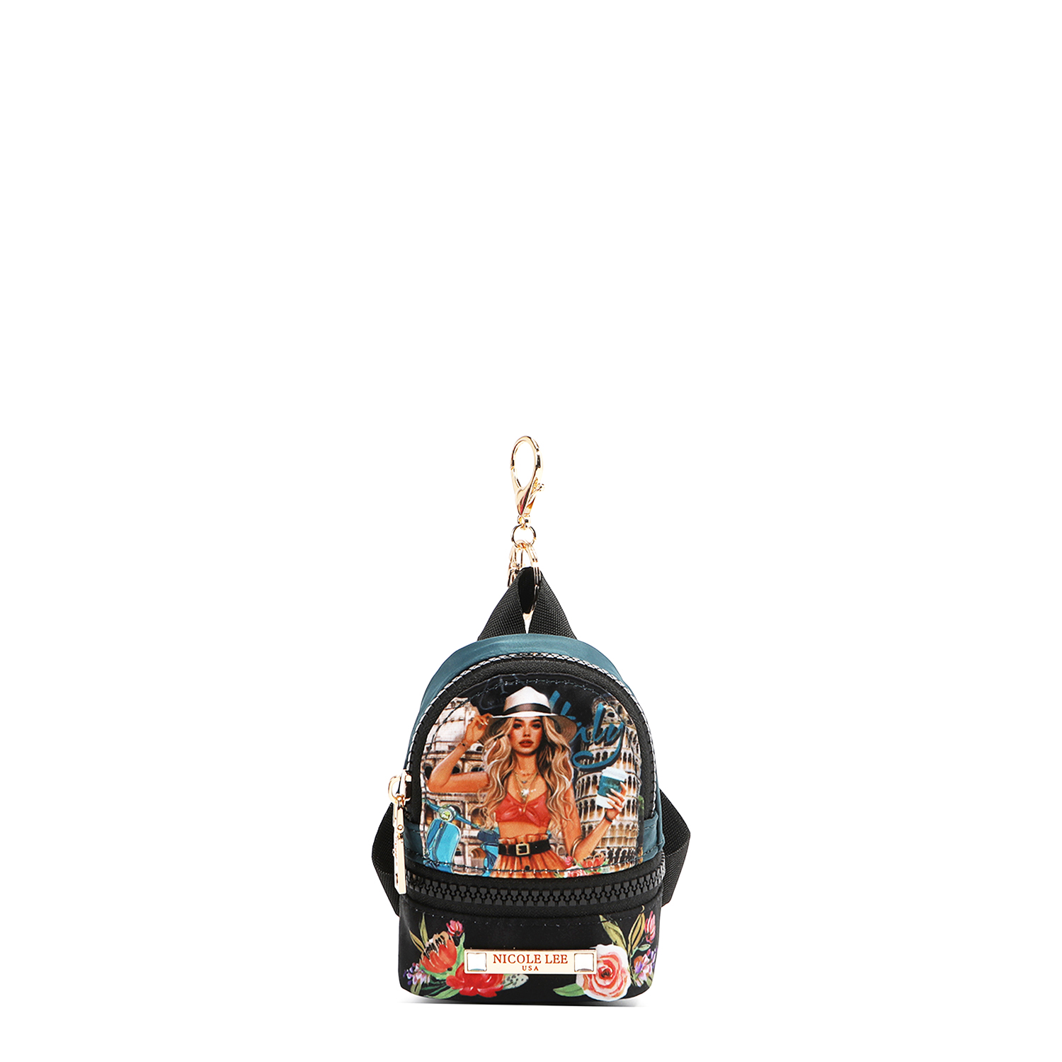 Foto 1 | Llavero Nicole Lee Monedero Mini Mochila