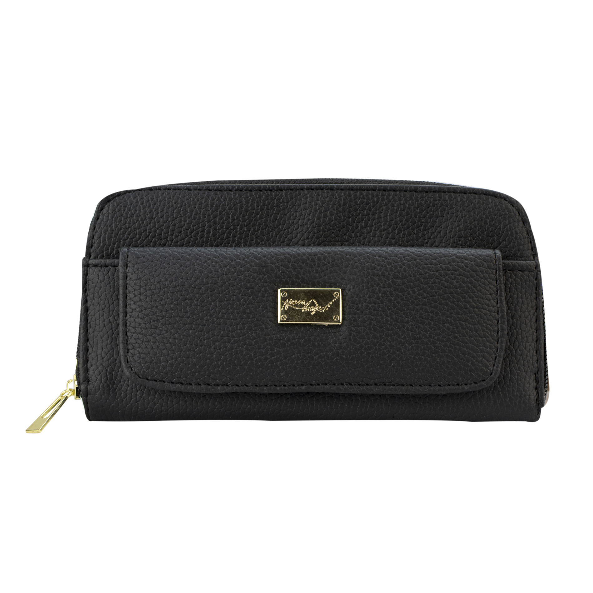 Cartera para Dama Nueva Imagen color Negro Torino Sintético Est.4
