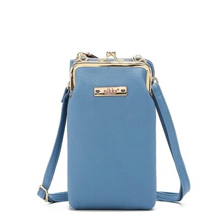 Foto 1 | Cartera Nikky By Nicole Lee color Azul con Broche