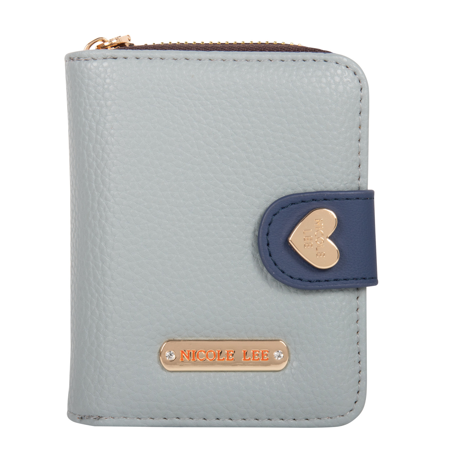 Foto 2 pulgar | Cartera Nicole Lee con Tarjetero y Broche color Azul