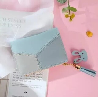 Foto 2 | Cartera para Mujer Malubero color Azul con Llavero de Moda
