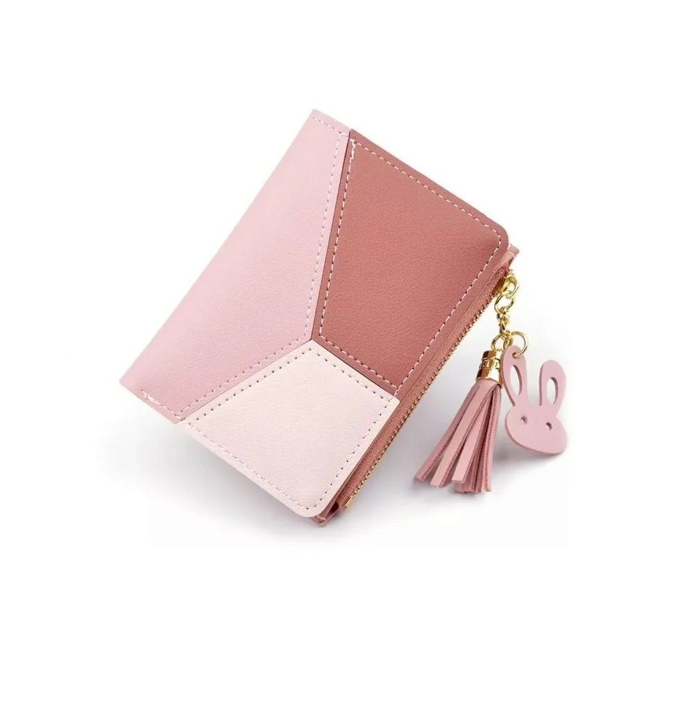 Foto 1 | Cartera para Mujer Malubero color Rosa con Llavero de Moda