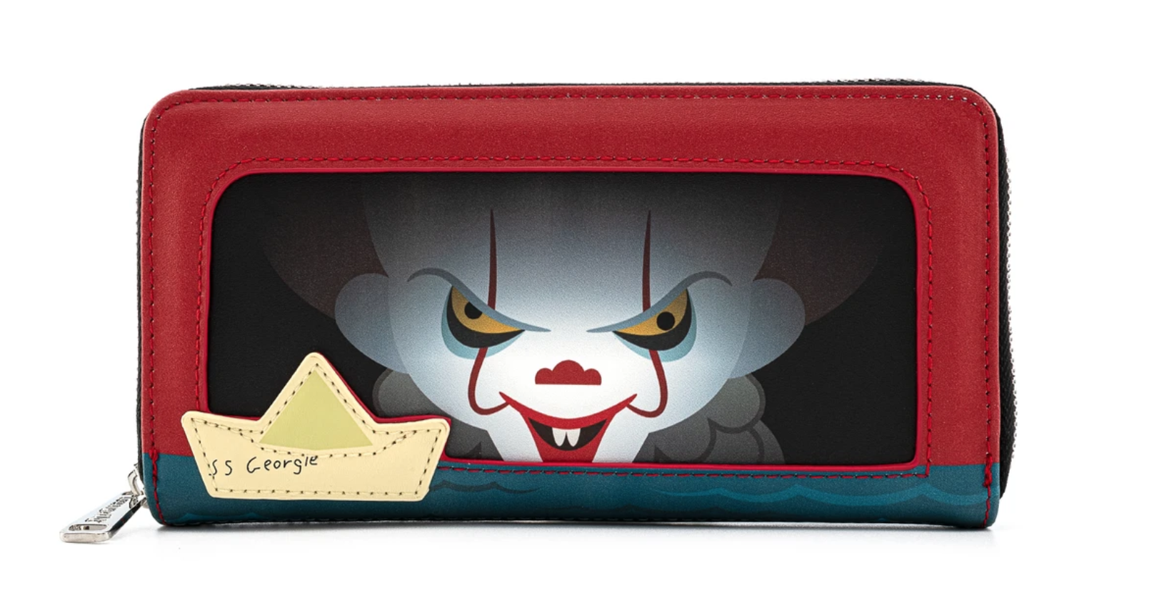 Cartera It Pennywise Sewer Scene Loungefly color Rojo