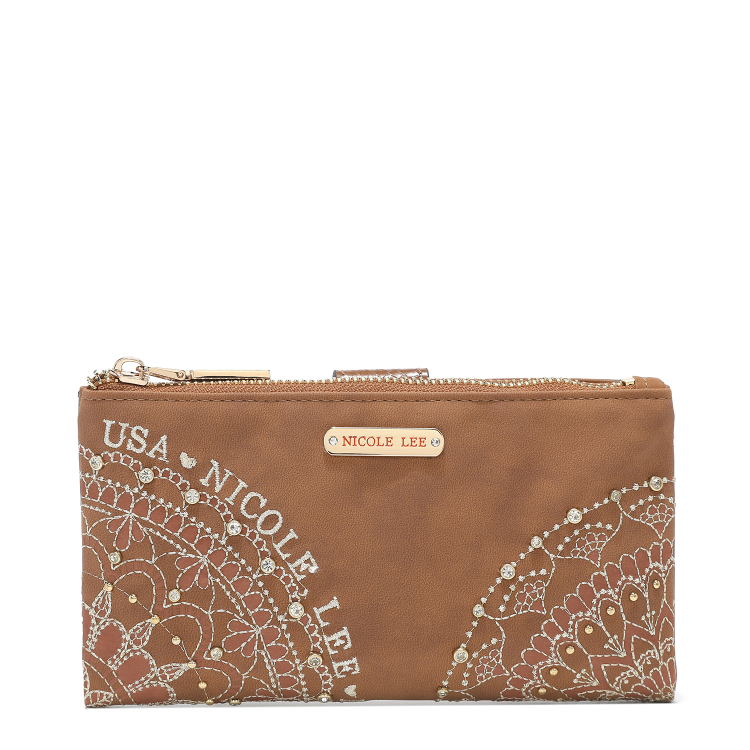 Foto 1 | Cartera Nicole Lee Josefina color Café para Mujer