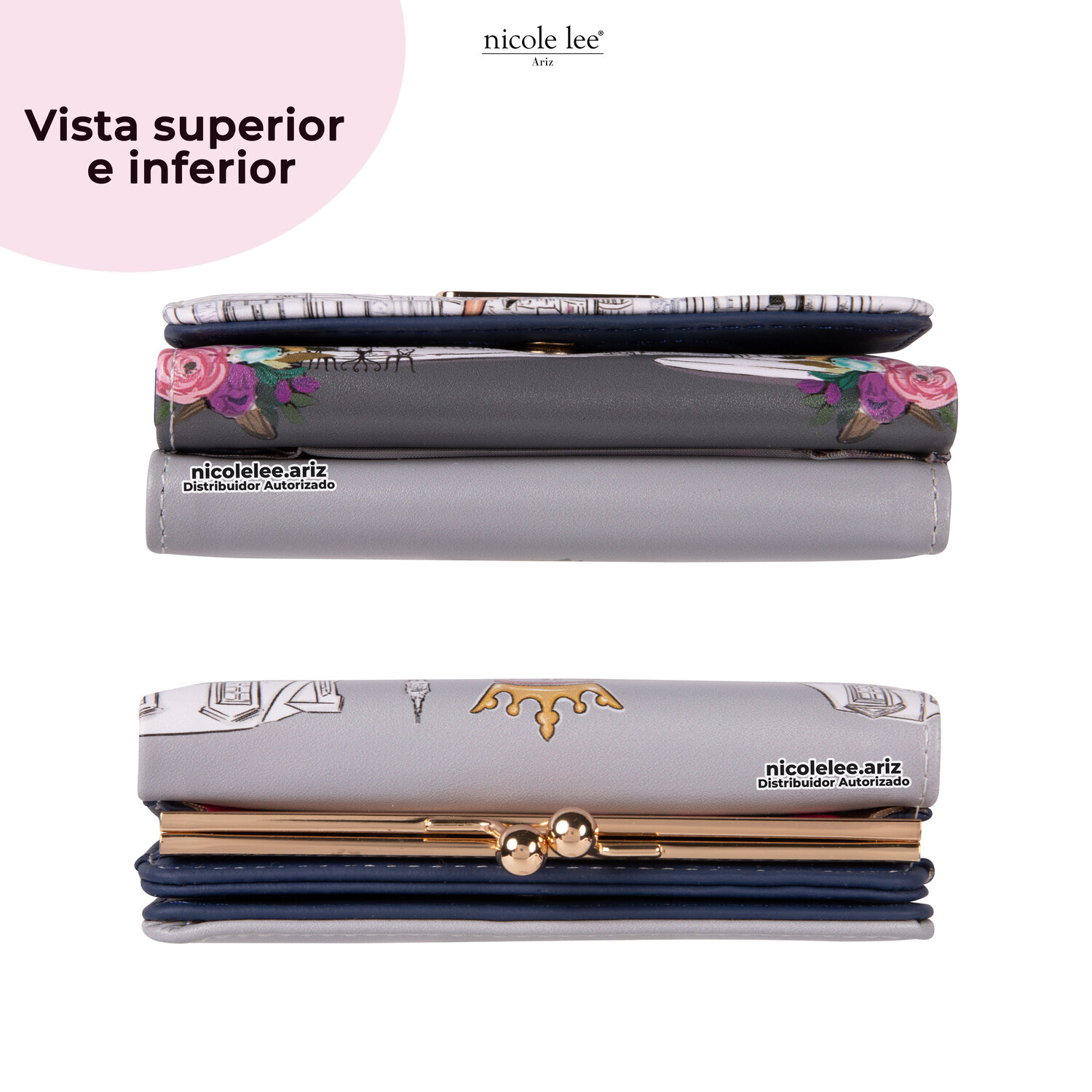 Foto 9 pulgar | Cartera Nicole Lee Agustina Dreaming The City