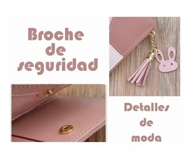 Foto 3 | Monedero Belug color Rosa para Mujer