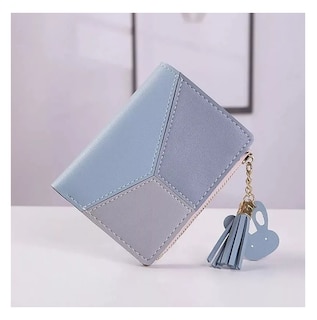 Foto 4 | Monedero Belug color Azul para Mujer