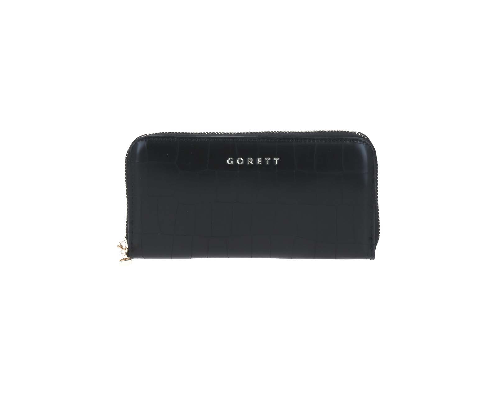 Cartera De Dama Wallet Gorett Negro Keem Grande