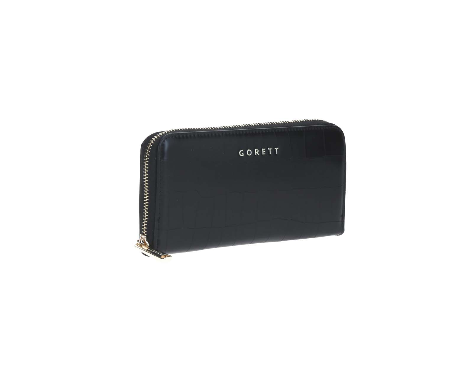 Foto 8 pulgar | Cartera De Dama Wallet Gorett Negro Keem Grande