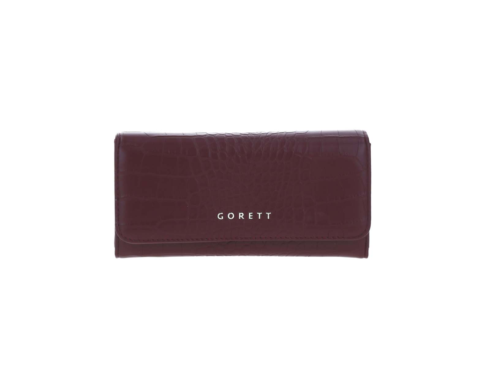 Cartera De Dama Wallet Gorett Tinto Meriel Grande Coppel