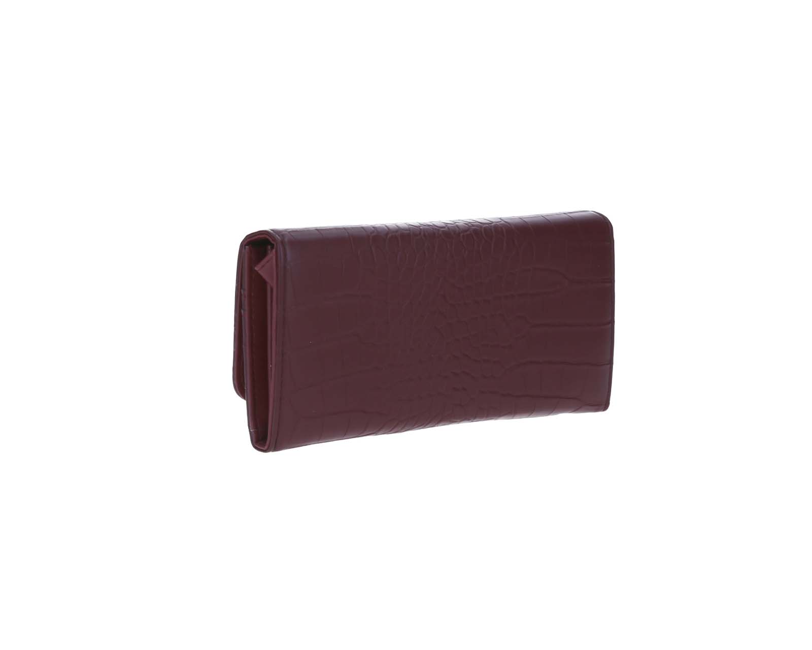 Foto 5 pulgar | Cartera De Dama Wallet Gorett Tinto Meriel Grande