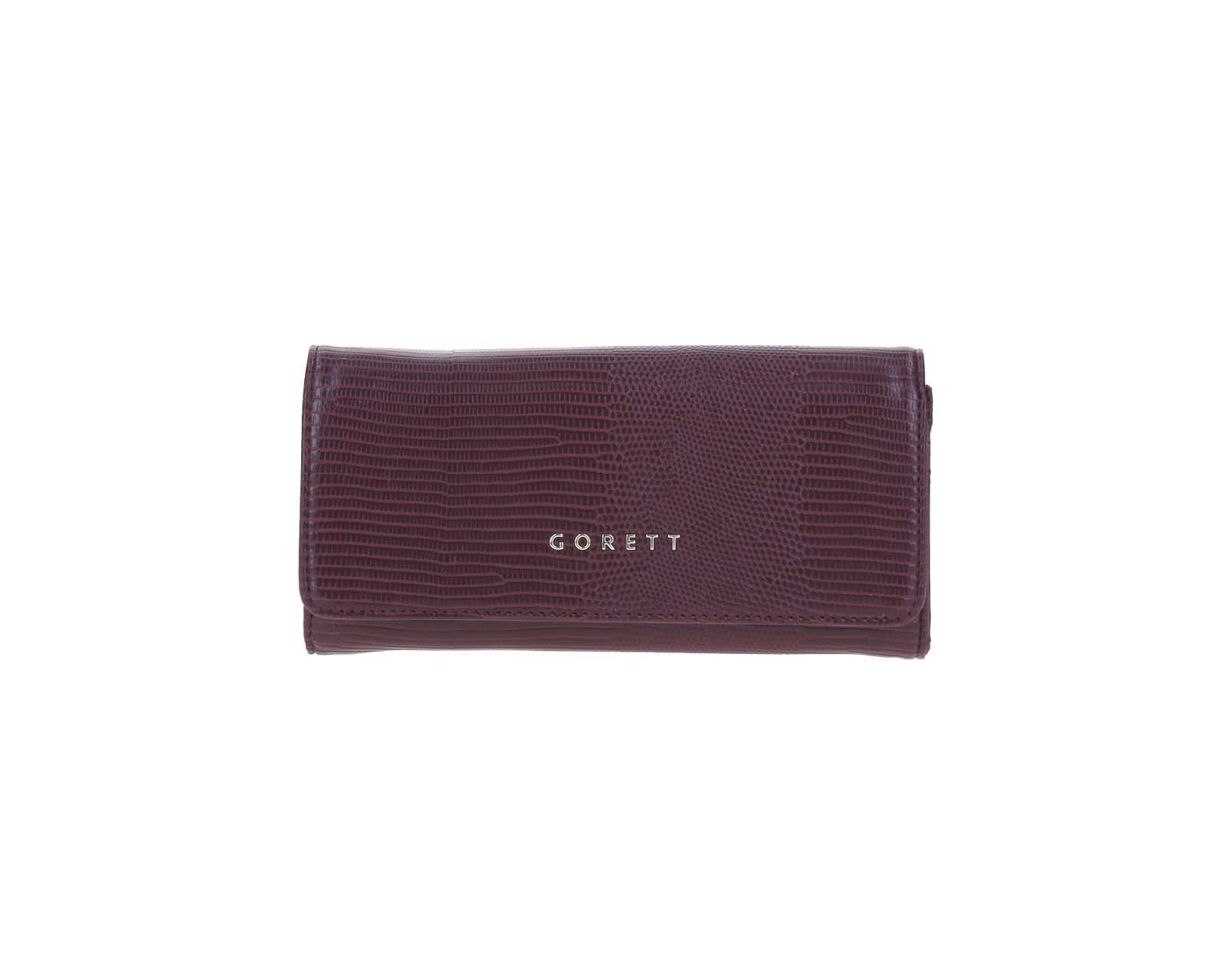 Foto 1 | Cartera De Dama Wallet Grande Gorett Tinto Calun