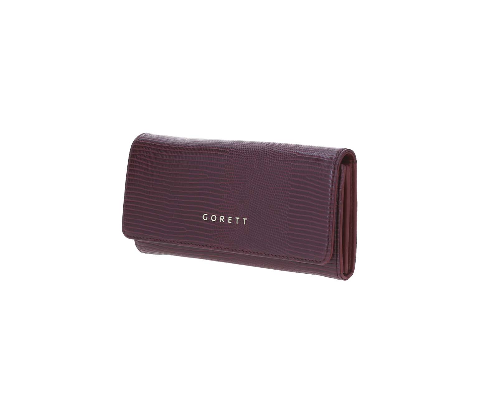 Foto 2 | Cartera De Dama Wallet Grande Gorett Tinto Calun