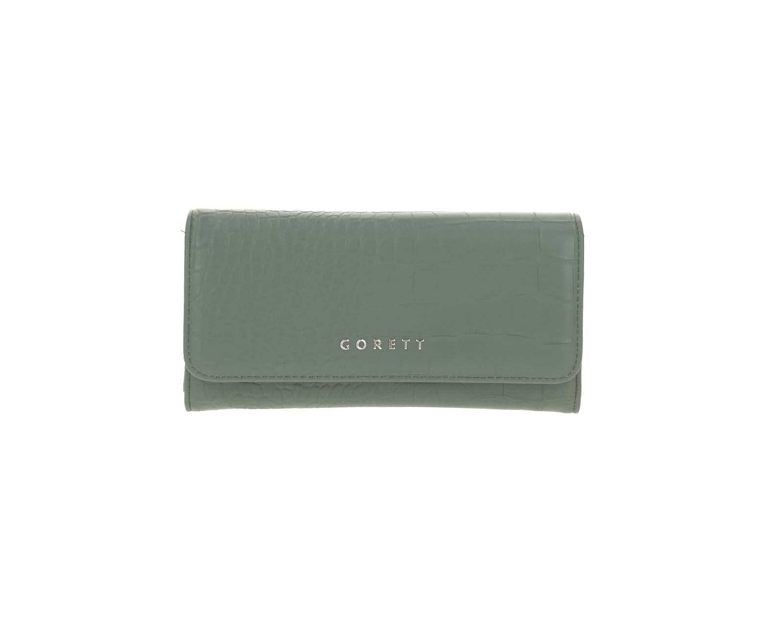 Cartera Gorett Meriel color Verde para Mujer