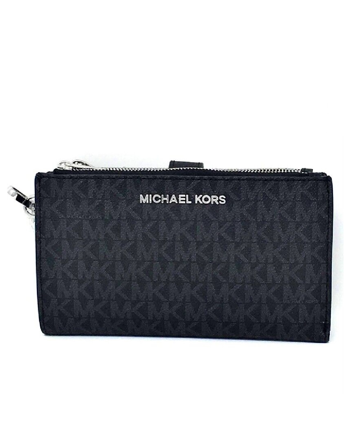 Foto 1 | Cartera Michael Kors Large Double Zip Wristlet 35f8stvw0b Negro
