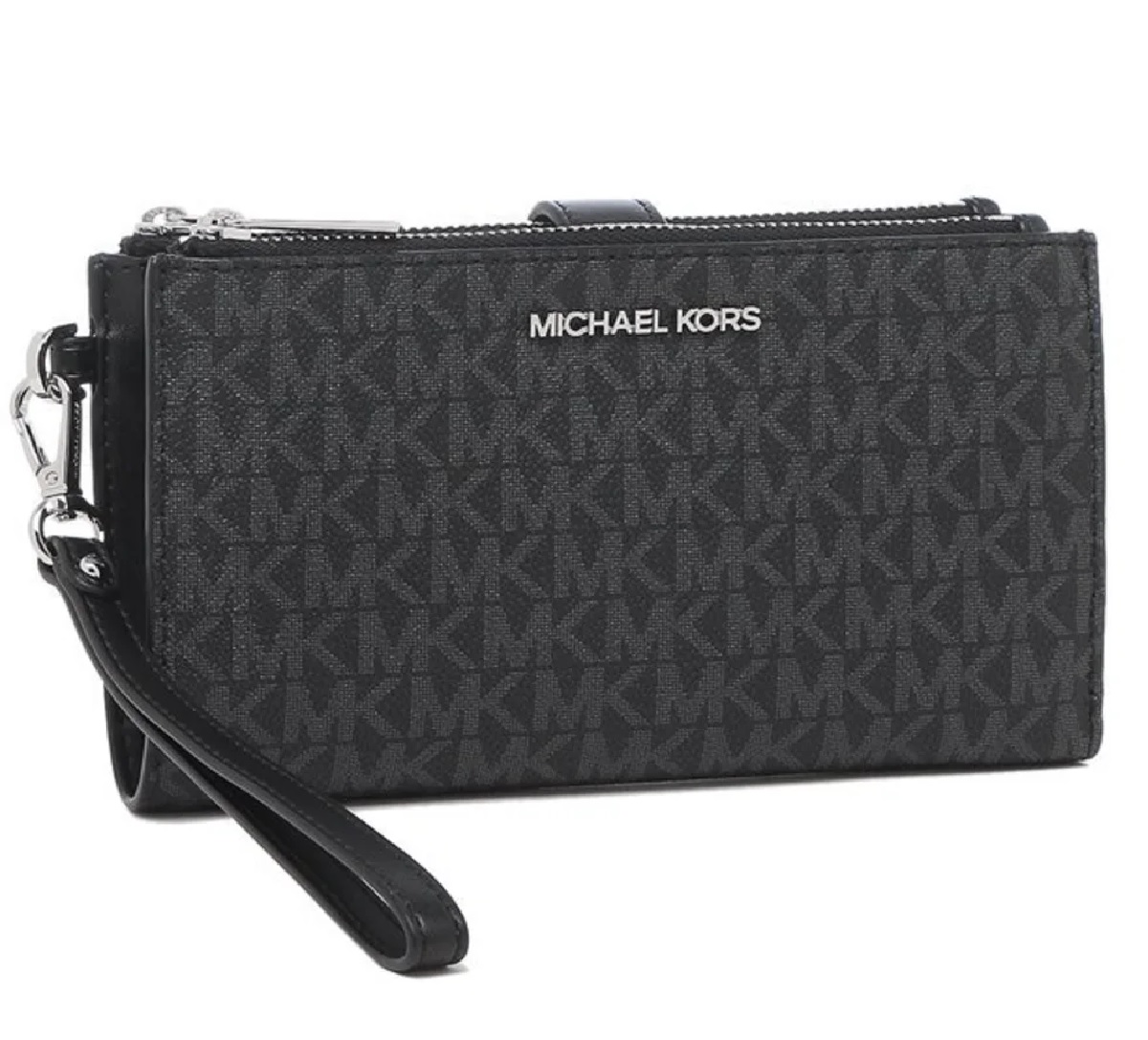 Foto 2 | Cartera Michael Kors Large Double Zip Wristlet 35f8stvw0b Negro