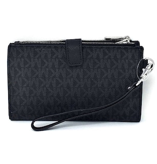 Foto 3 | Cartera Michael Kors Large Double Zip Wristlet 35f8stvw0b Negro