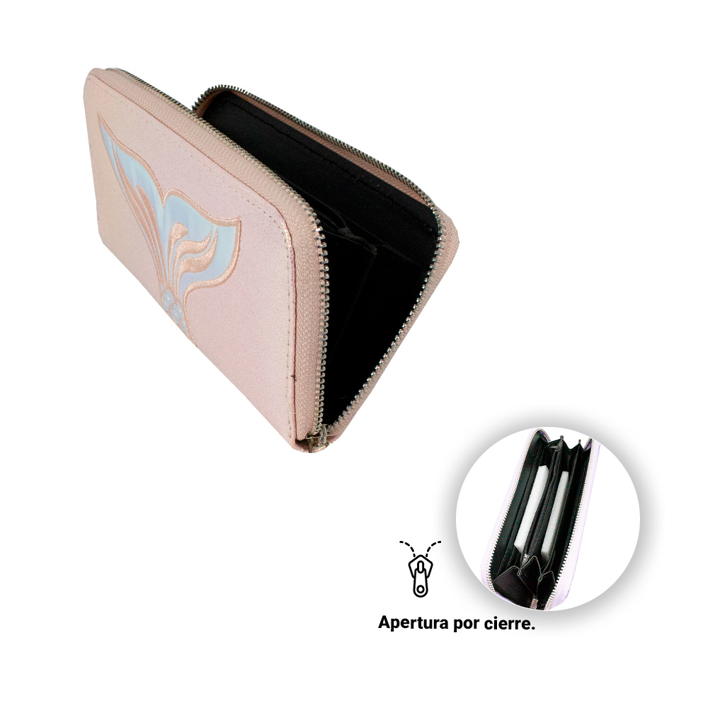 Foto 2 | Cartera Importadora La Merced FA-1113-RS color Rosa - Diseño de Sirena