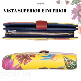 Foto 6 | Cartera Nicole Lee con Correa Butter-Flower Multicolor