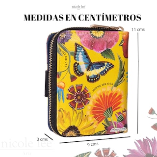 Foto 5 | Cartera Chica Nicole Lee con Tarjetero Butter-flower Mustard