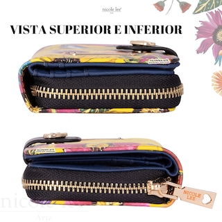 Foto 6 | Cartera Chica Nicole Lee con Tarjetero Butter-flower Mustard