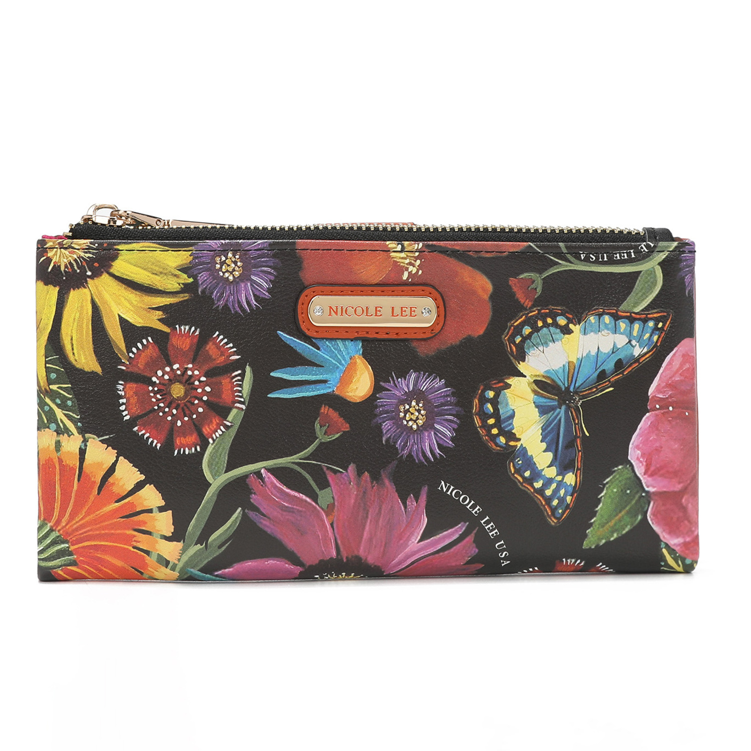 Cartera Amanda Nicole Lee Flexible Butter-Flower Multicolor