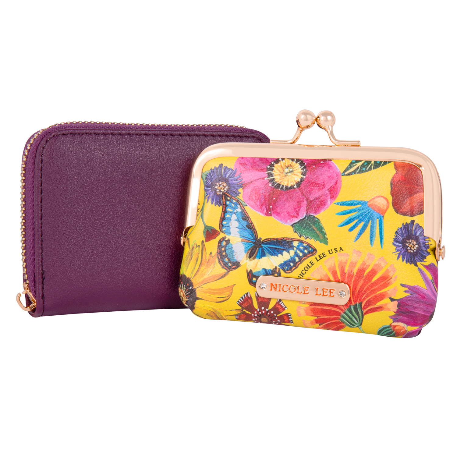 Foto 7 pulgar | Cartera Manuela Nicole Lee con Tarjetero Butter-Flower Multicolor